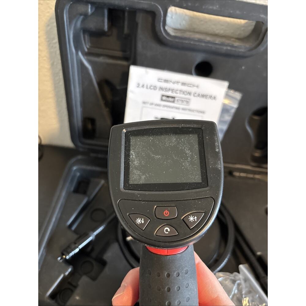 Cen-Tech 2.4" LCD Inspection Camera (Model 67979) Untested - Picture 5 of 6